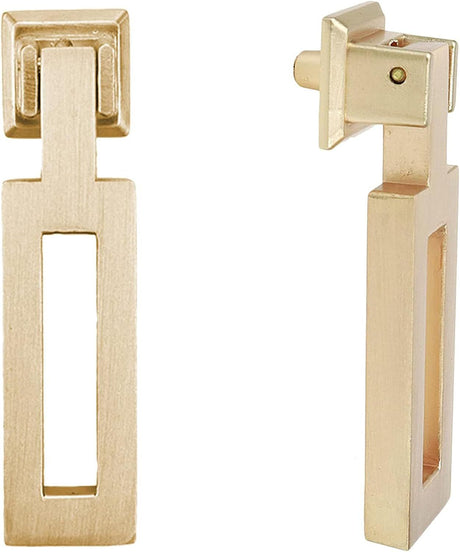 Chinese-Style Brushed Hanging Cabinet Pulls