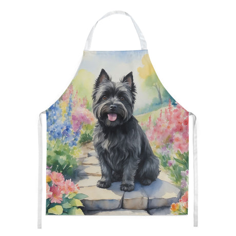Cairn Terrier Spring Path Cooking Apron