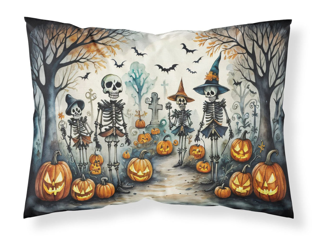 Calacas Skeletons Halloween Pillowcase