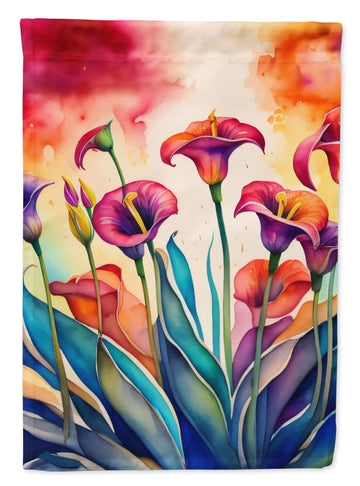 Calla Lilies Garden Flag – Vibrant Double-Sided Outdoor Decor for Patio and Yard