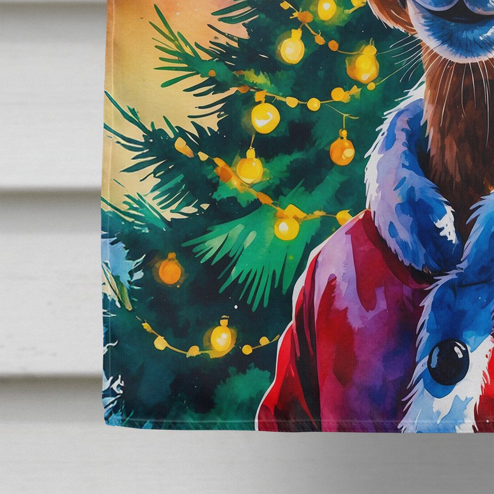 Camel Christmas House Flag – Double-Sided Outdoor Decorative Banner