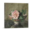 Camellia in an Old Chinese Vase Wall Art