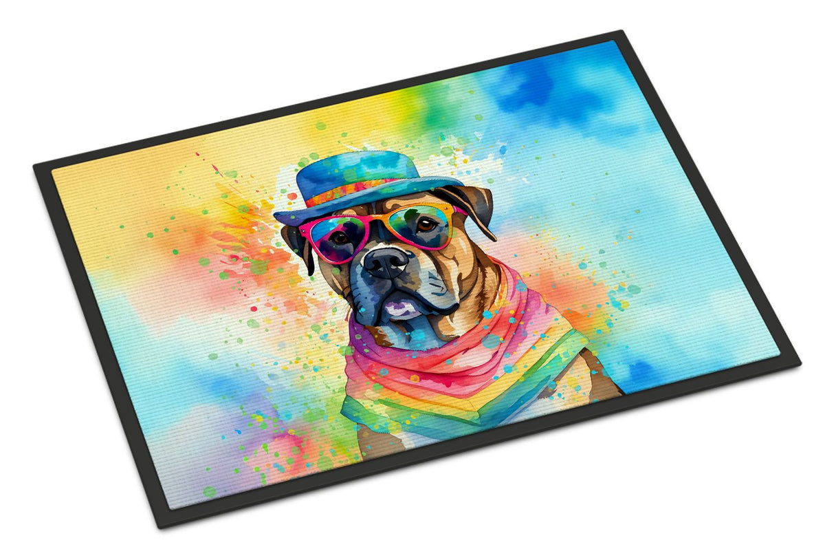Cane Corso Hippie Dawg Artwork Doormat
