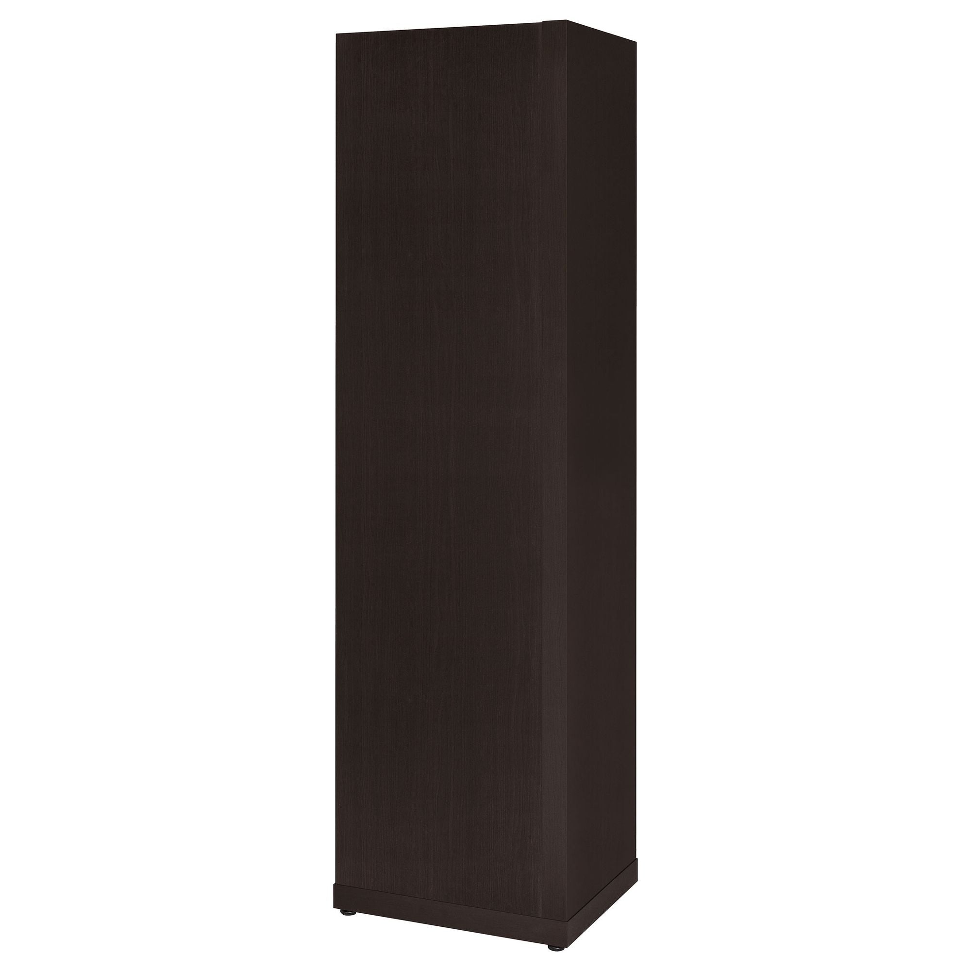 6-Tier Corner Bookcase for Compact Spaces – Cappuccino Finish