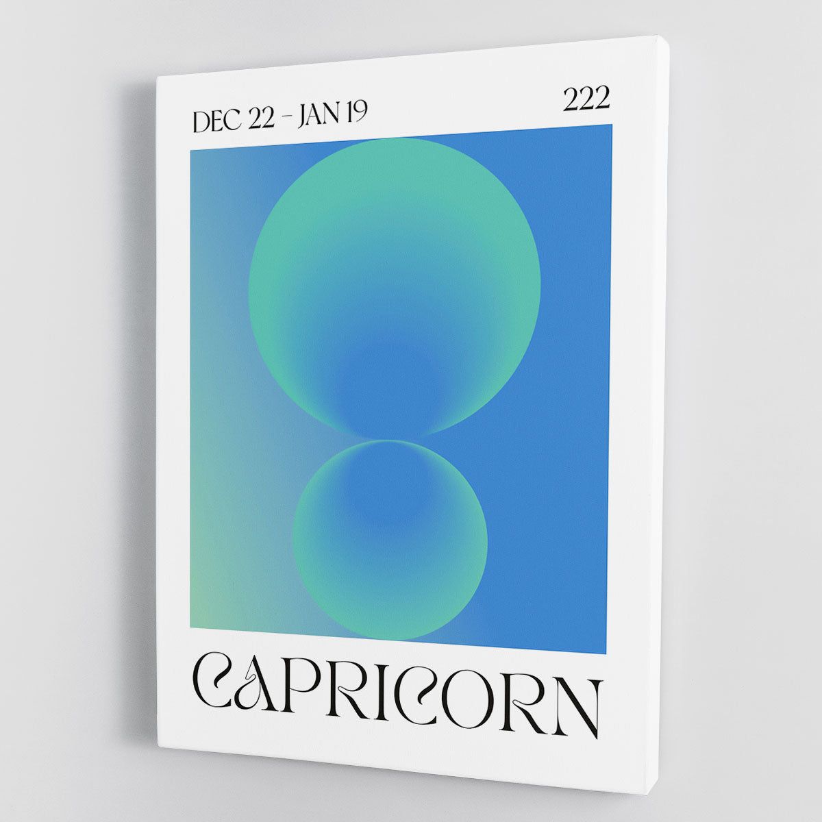 Capricorn Galactic Energy Wall Art