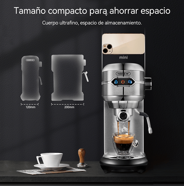Three-in-One Semi-Automatic Espresso and Milk-Foam Machine