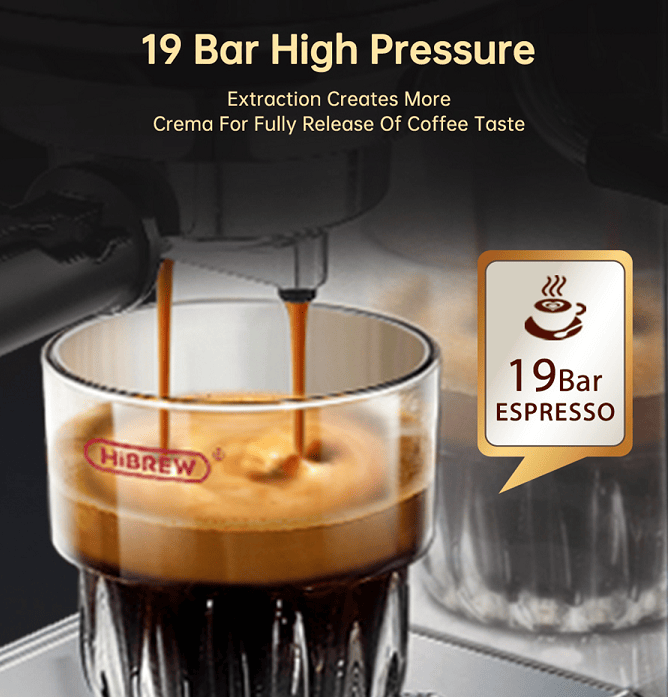 Three-in-One Semi-Automatic Espresso and Milk-Foam Machine