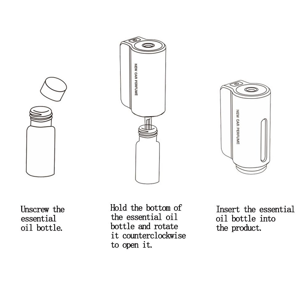 Automatic Car Air-Vent Aroma Diffuser