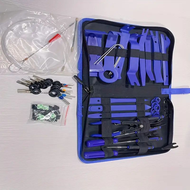Car Interior Trim Removal Tool Kit - 11Pcs with Pliers & Storage