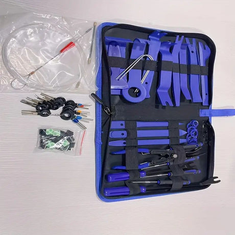 Car Interior Trim Removal Tool Kit - 11Pcs with Pliers & Storage
