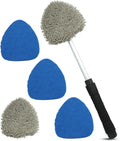 Extendable Car Windshield Cleaner with Reusable Covers