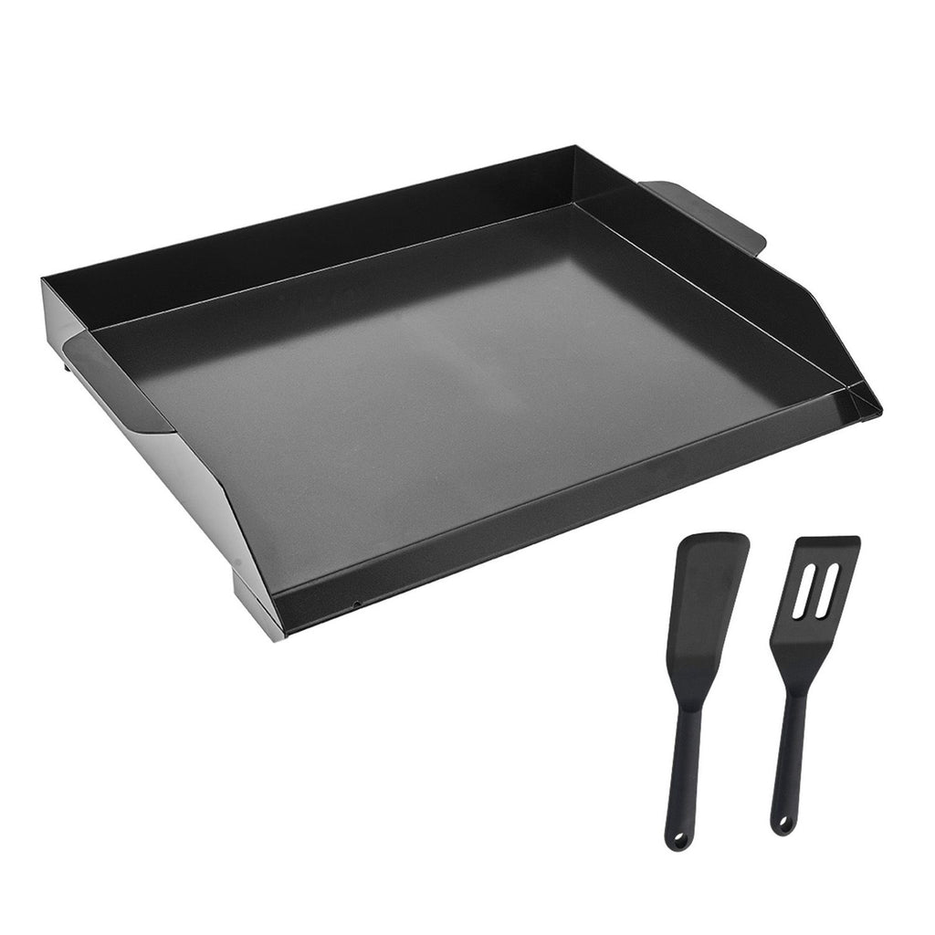Carbon Steel Griddle – Large Flat Top for Gas Grill, Teppanyaki & Camping