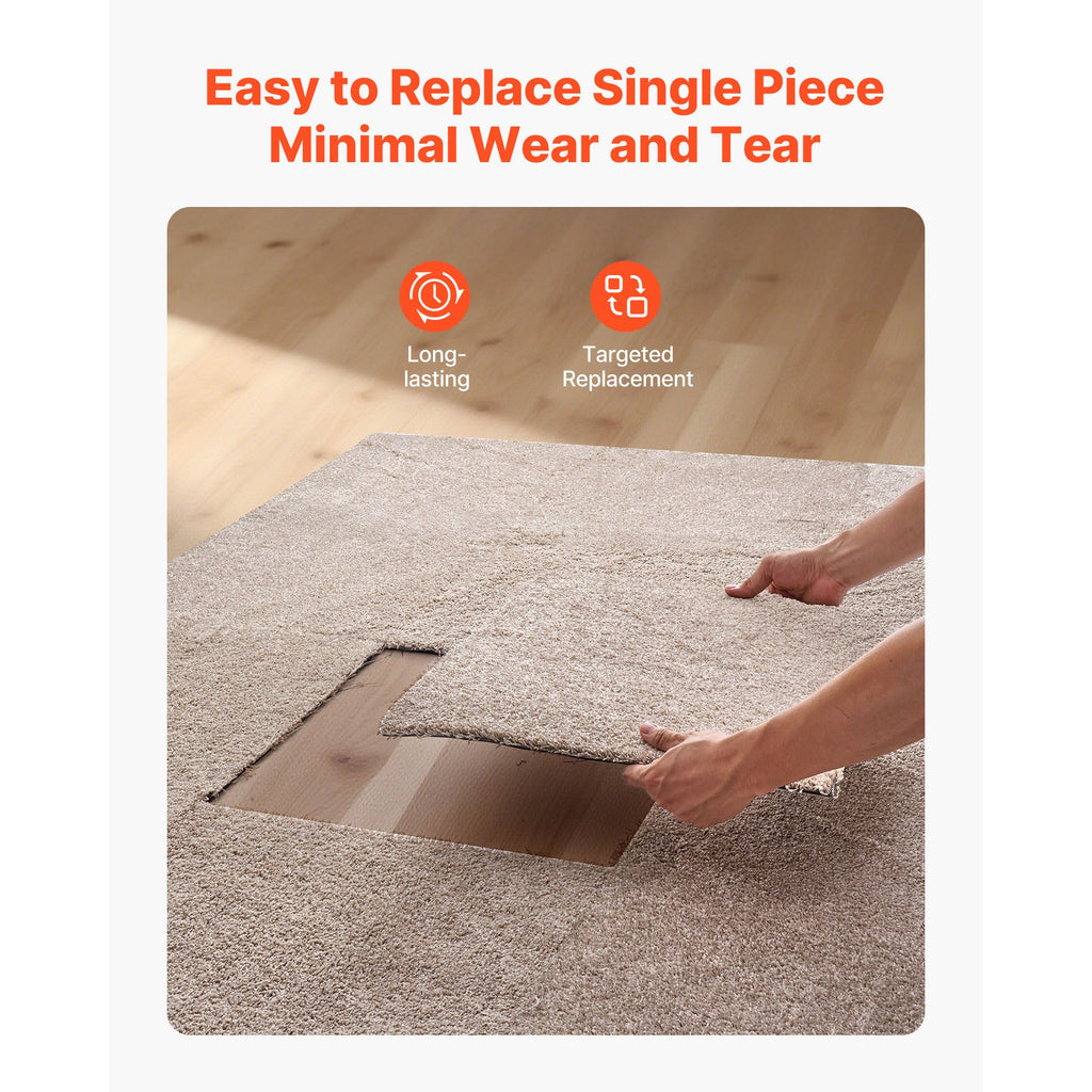 Soft, Self-Adhesive Carpet Tiles – Easy DIY Flooring for Living Room & Bedroom