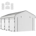 Carport Replacement Sidewall Set for Carports - water-ready & UPF50+