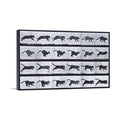 Cat Running Canvas Art for Home or Office