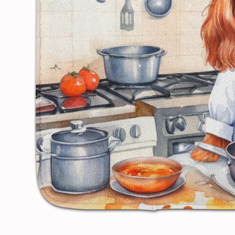 Cavalier Spaniel Chef Memory Foam Mat