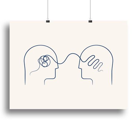 Cerebral Harmony Canvas Print or Poster
