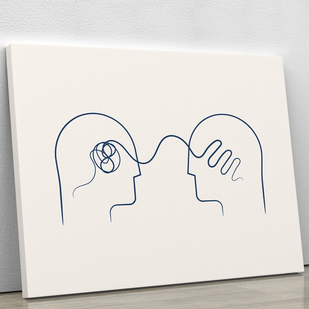 Cerebral Harmony Canvas Print or Poster