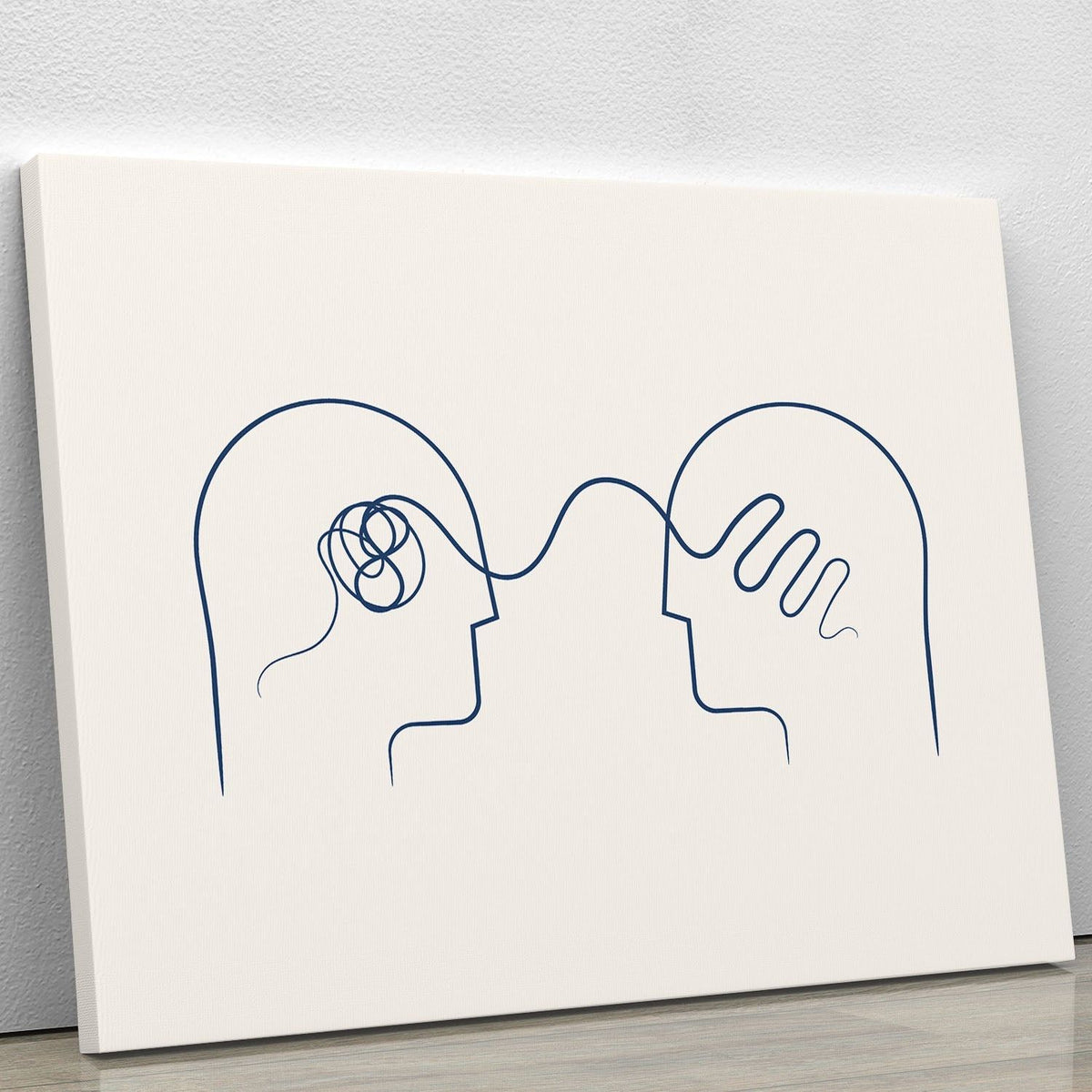 Cerebral Harmony Canvas Print or Poster