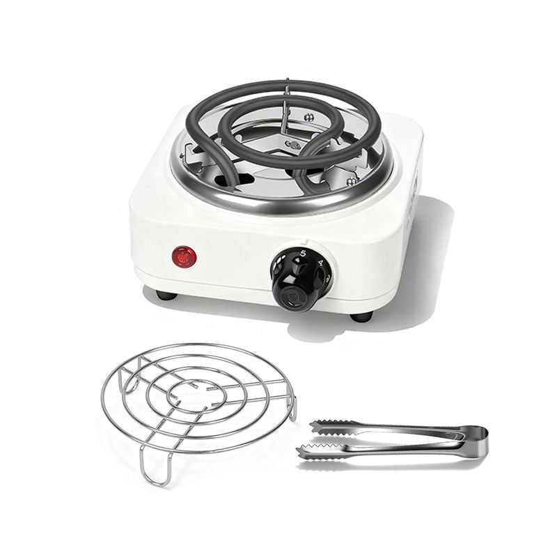 Compact Charcoal Burner with High-Watt Coil for Even Heat