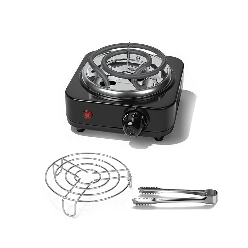 Compact Charcoal Burner with High-Watt Coil for Even Heat
