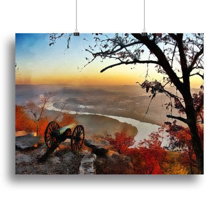 Chattanooga Campaign Historical Wall Print