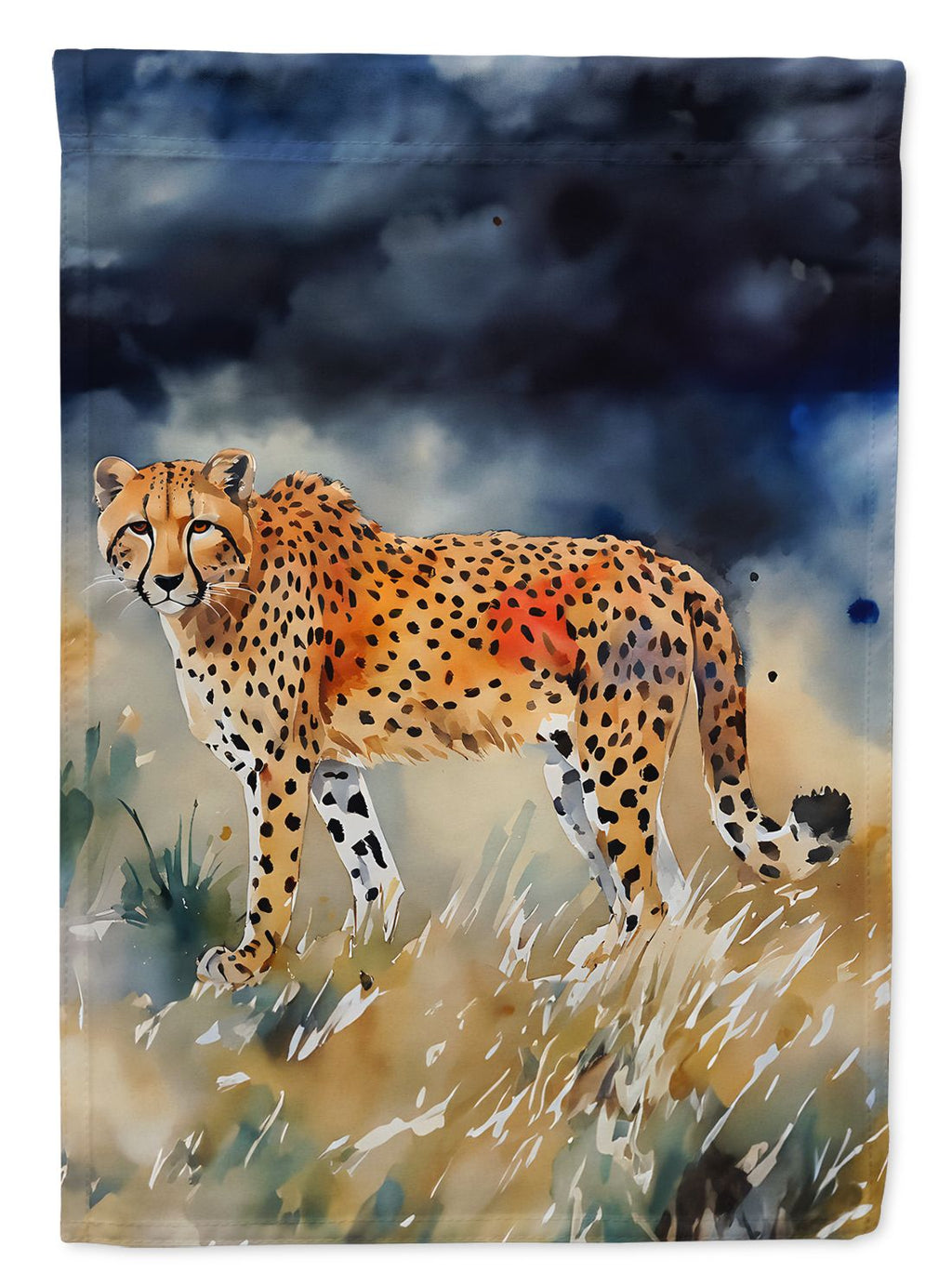 Cheetah Garden Flag Mailbox Flag Decorative Yard Flag Banner Outside Patio Artwork Yard Flower Beds