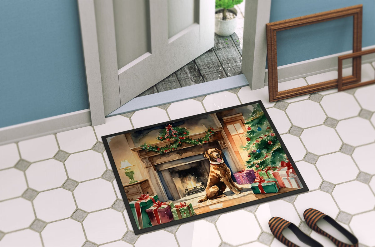 Chesapeake Bay Retriever Christmas Doormat