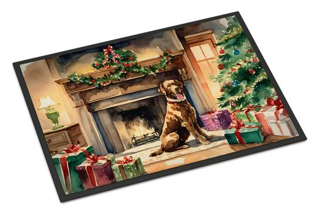 Chesapeake Bay Retriever Christmas Doormat