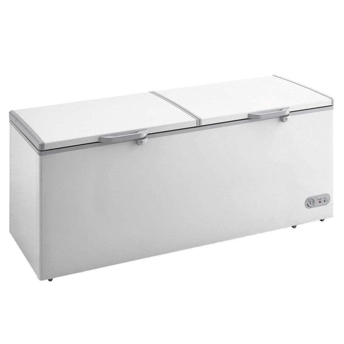 Chest Freezer with Split Locking Lids and LED Light