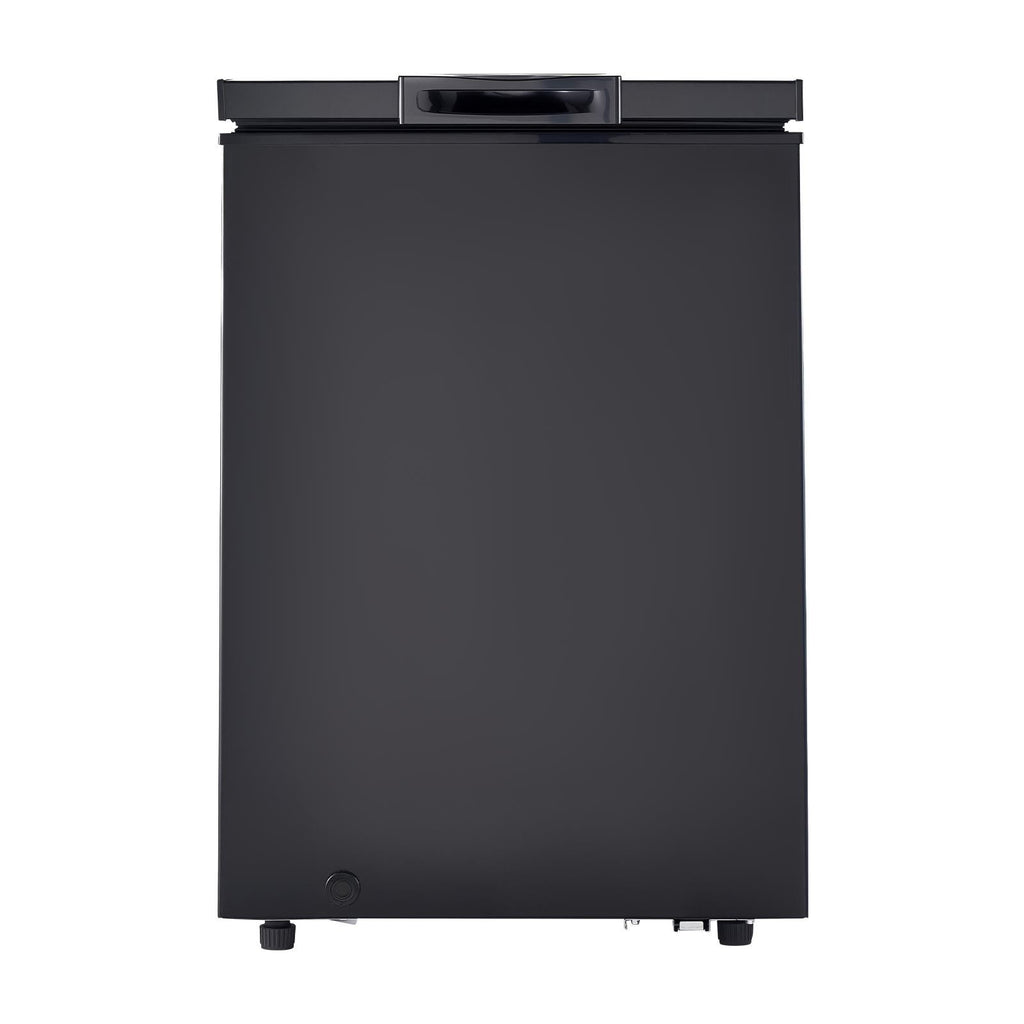 3.3 Cu. Compact Chest Freezer with 2 Baskets & Adjustable Thermostat