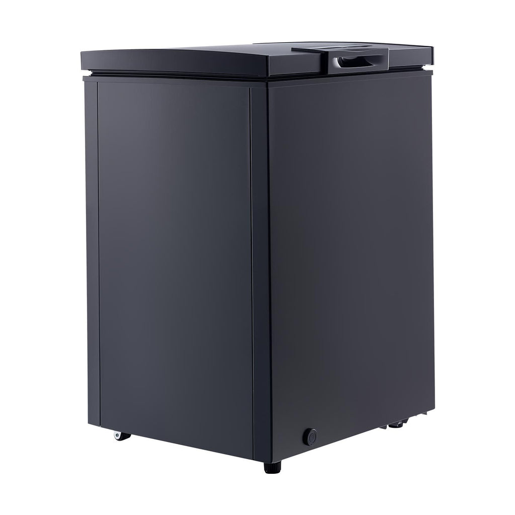 3.3 Cu. Compact Chest Freezer with 2 Baskets & Adjustable Thermostat