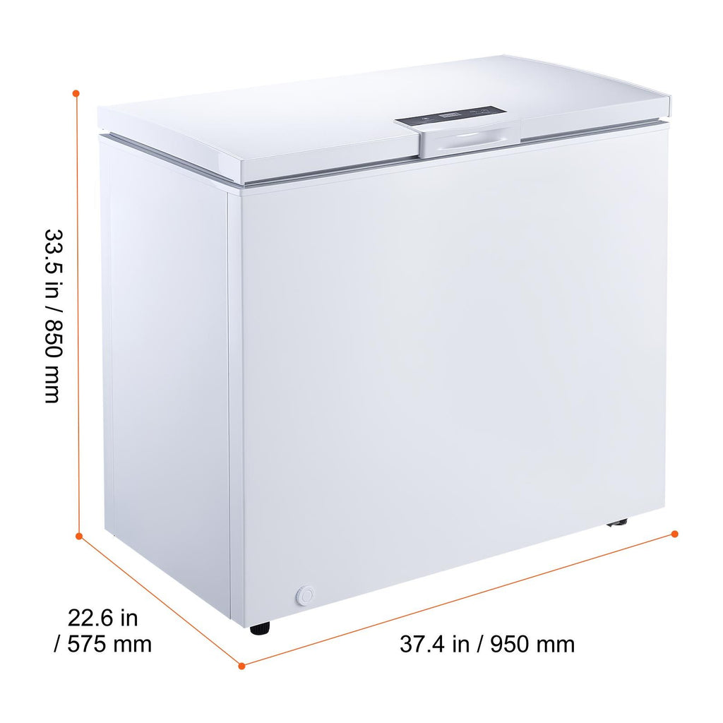 Chest Freezer with Precise Temperature Control and Quiet Operation