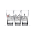 Chicago Pint Glass Set – Premium Embossed Glassware for Everyday Use