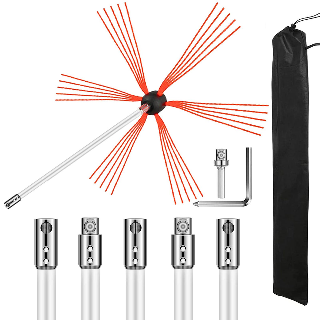 Flexible Rotary Chimney Sweep Kit