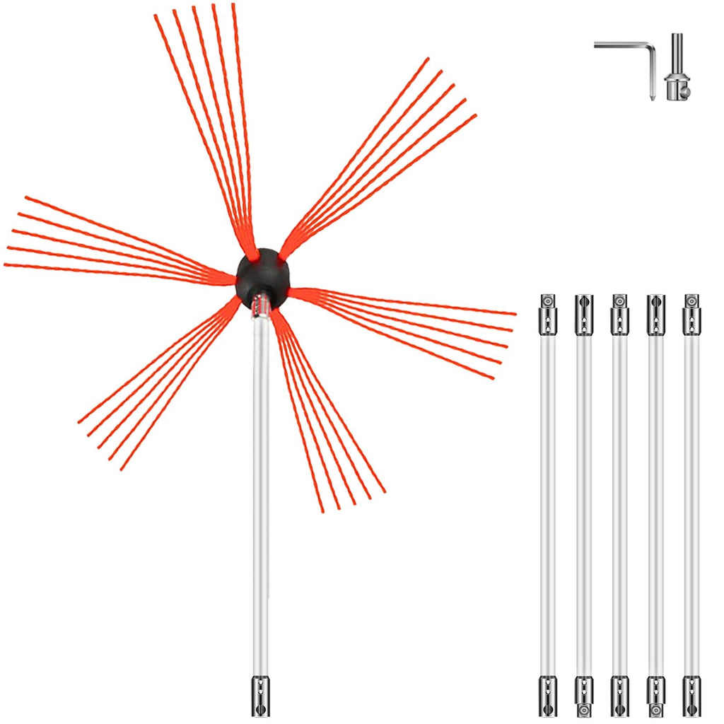 Flexible Rotary Chimney Sweep Kit