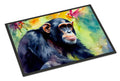 Chimpanzee Artwork Indoor-Outdoor Doormat