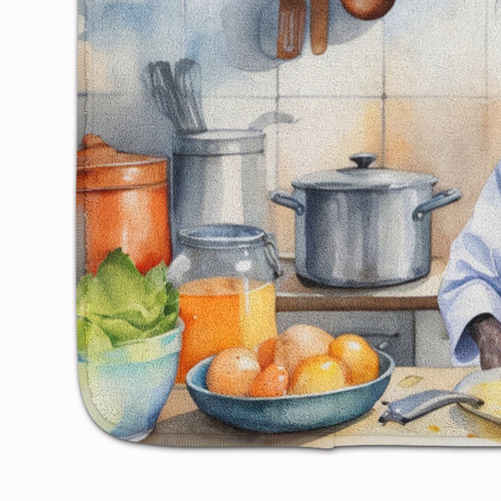 Chinese Crested Chef Memory Foam Kitchen Mat