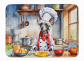 Chinese Crested Chef Memory Foam Kitchen Mat