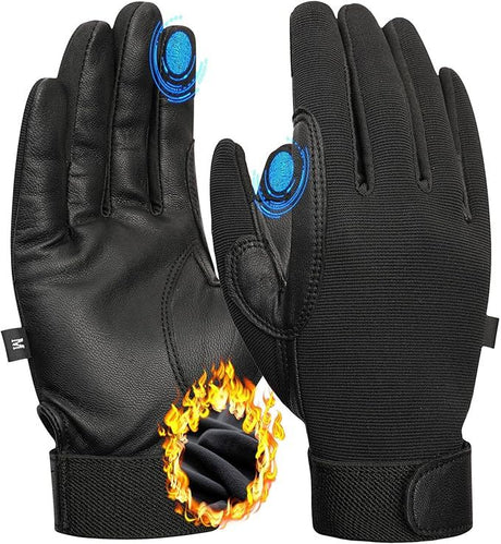 Women's Insulated Equestrian Riding Gloves