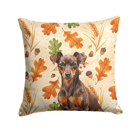 Vibrant Fall Decorative Throw Pillow - Indoor/Outdoor