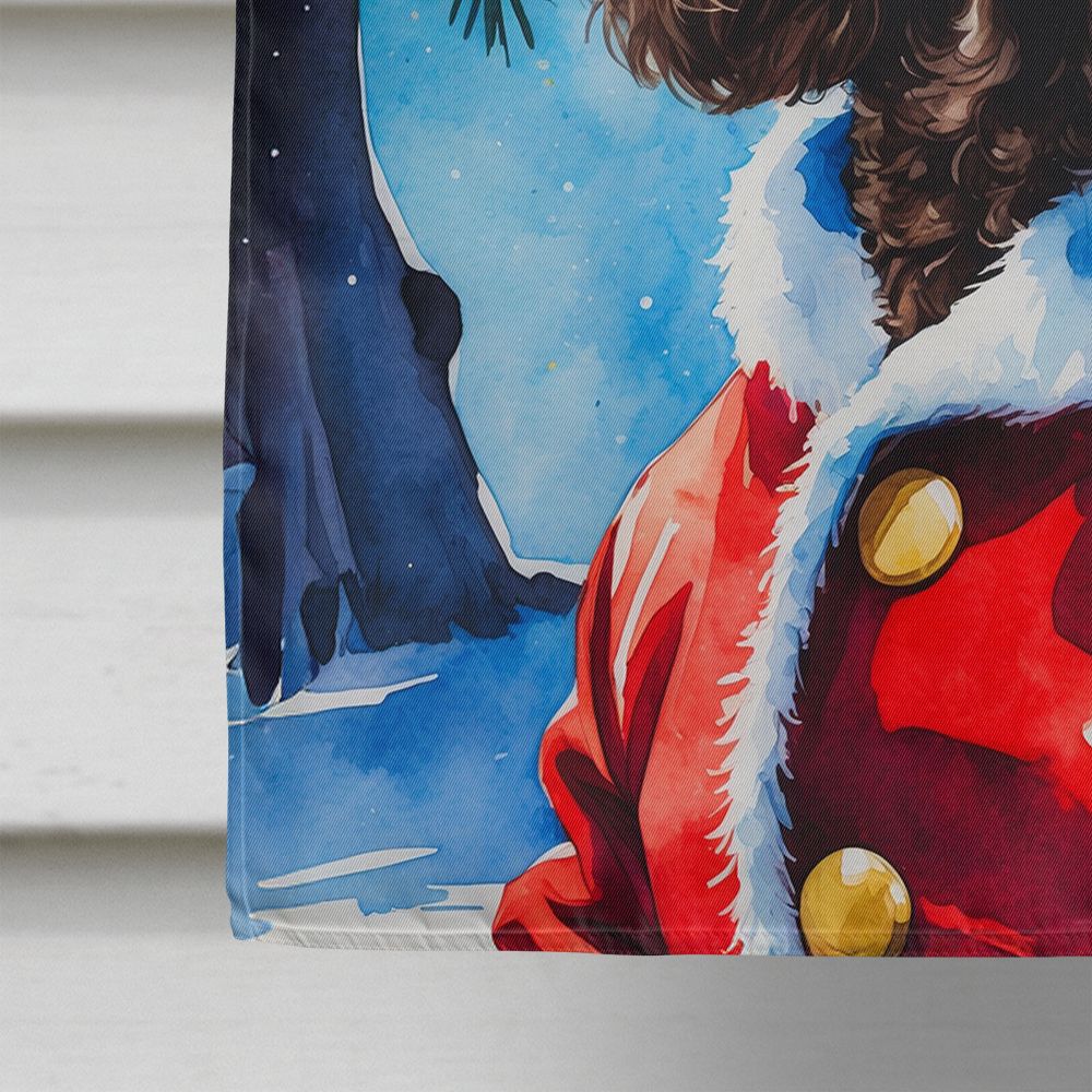 Festive Double-Sided Christmas House Flag for Outdoor Display