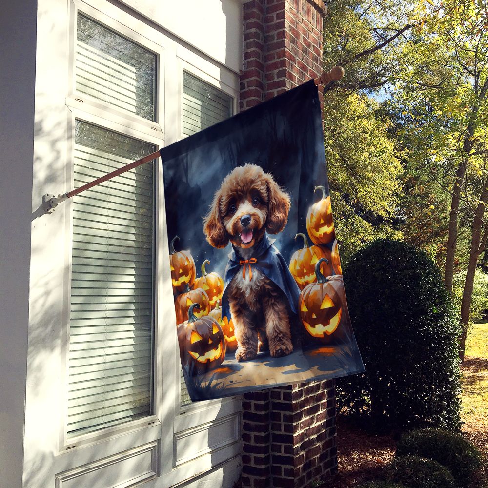 Large Halloween House Flag with Double-Sided Design for Outdoor Seasonal Decor