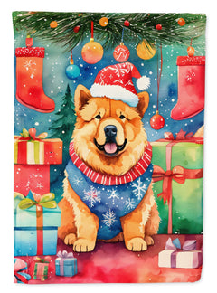 Large Double-Sided Christmas House Flag for Outdoor Decor