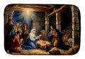 Nativity Scene Absorbent Dish Drying Mat