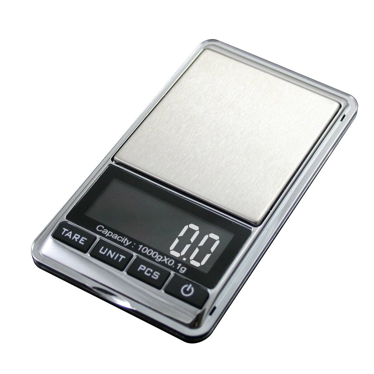 CHROME-1500 Digital Pocket Scale with Expansion Tray