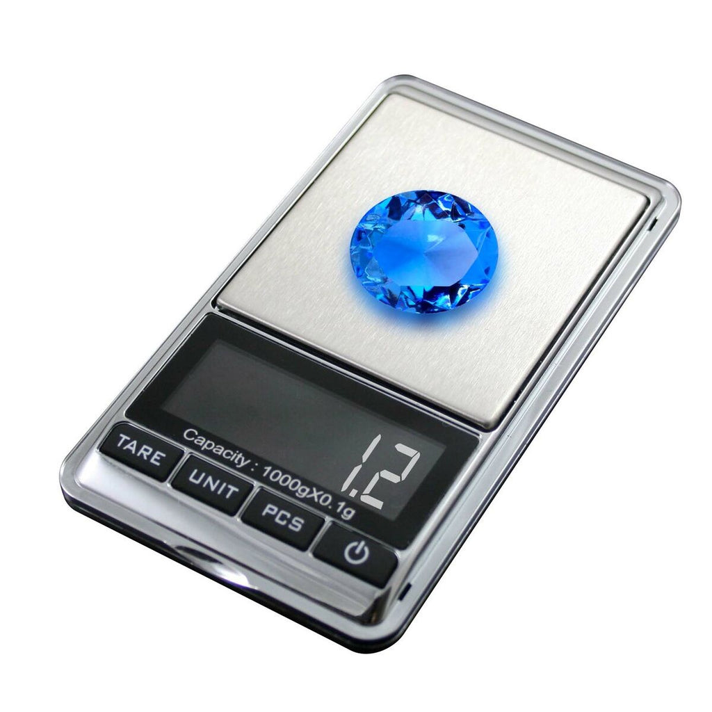 CHROME-1500 Digital Pocket Scale with Expansion Tray
