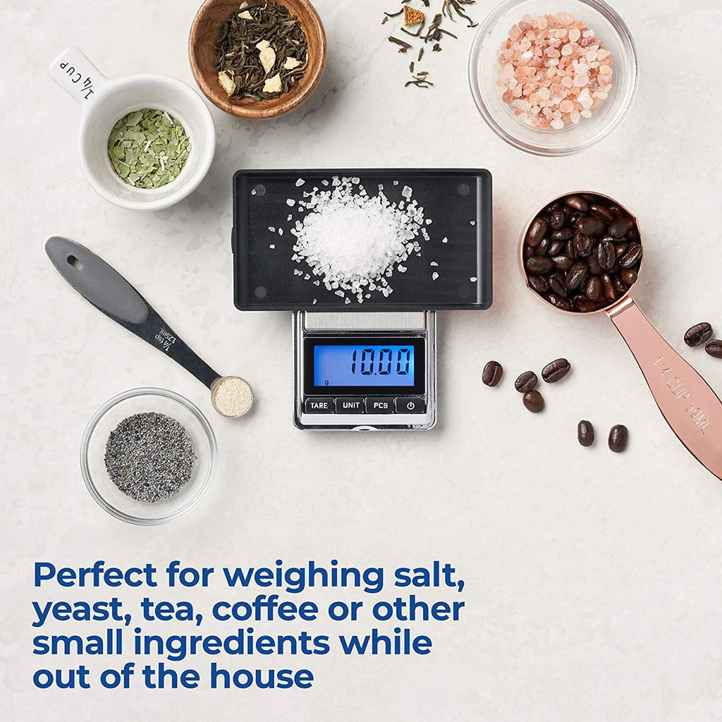 CHROME-1500 Digital Pocket Scale with Expansion Tray