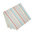 Multicolor Chunky Stripe Table Throw