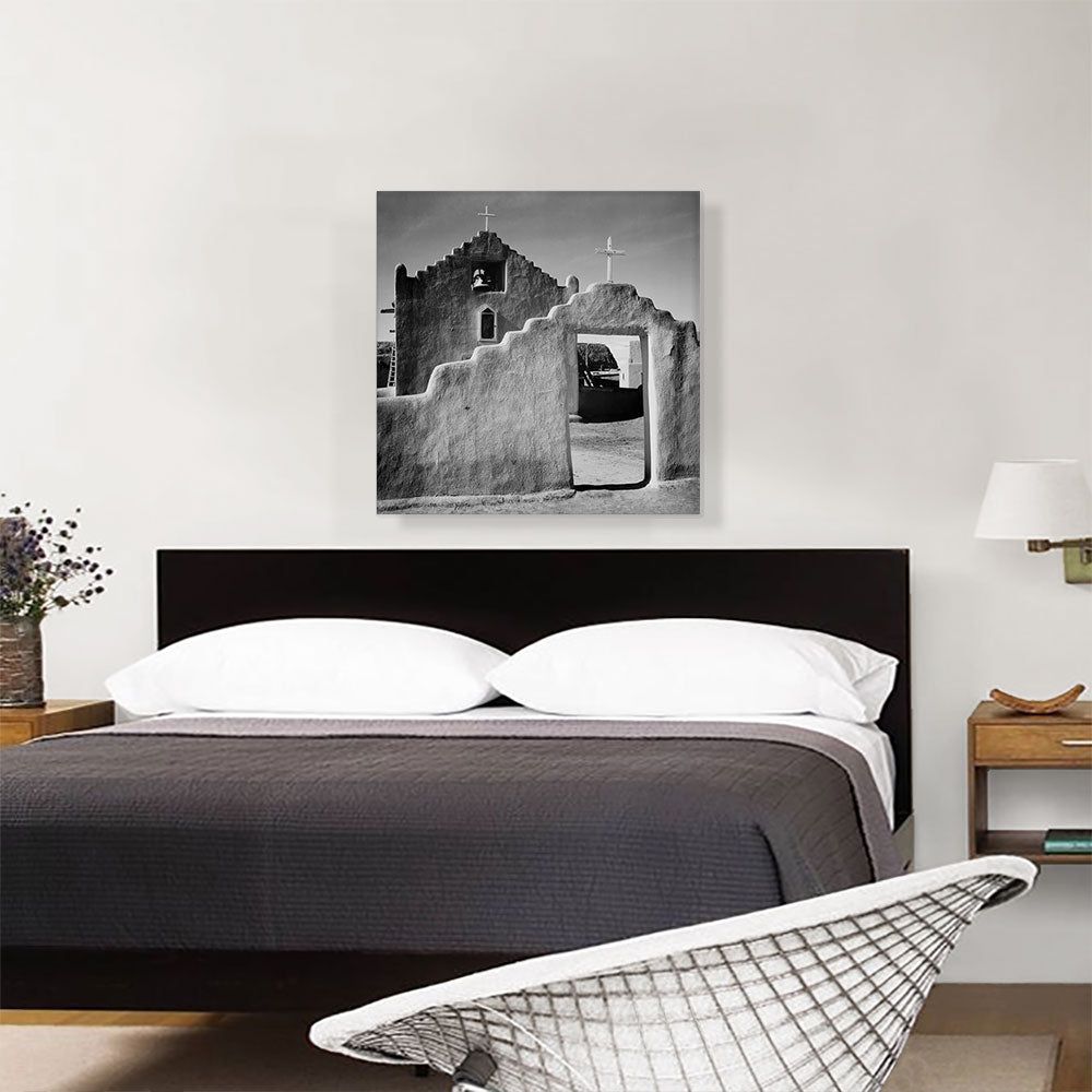 Taos Pueblo Church Gate New Mexico Wall Art